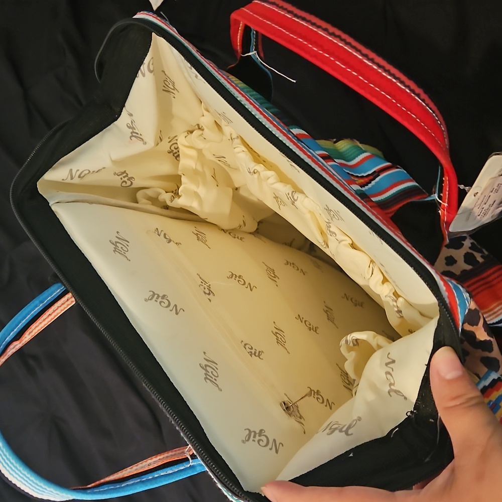 Colorful Patterned Diaper Bag - Picture 4 of 7
